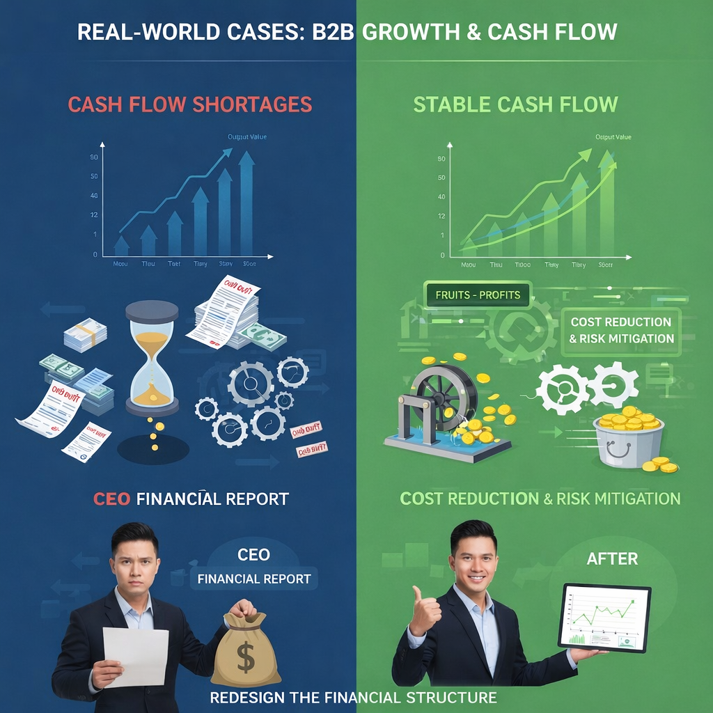 ORIS Solutions - Bài học thực tế về dòng tiền và quyết định