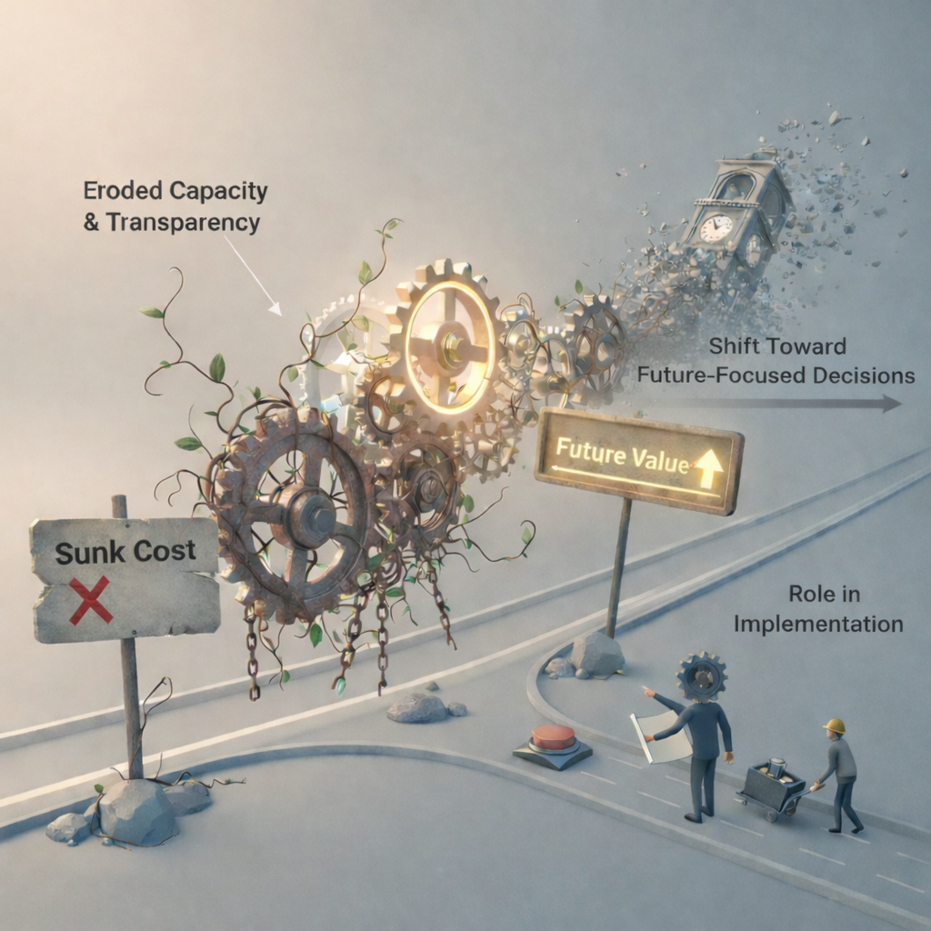 ORIS Solutions - Cách thiết kế điểm dừng để tránh bẫy chi phí chìm