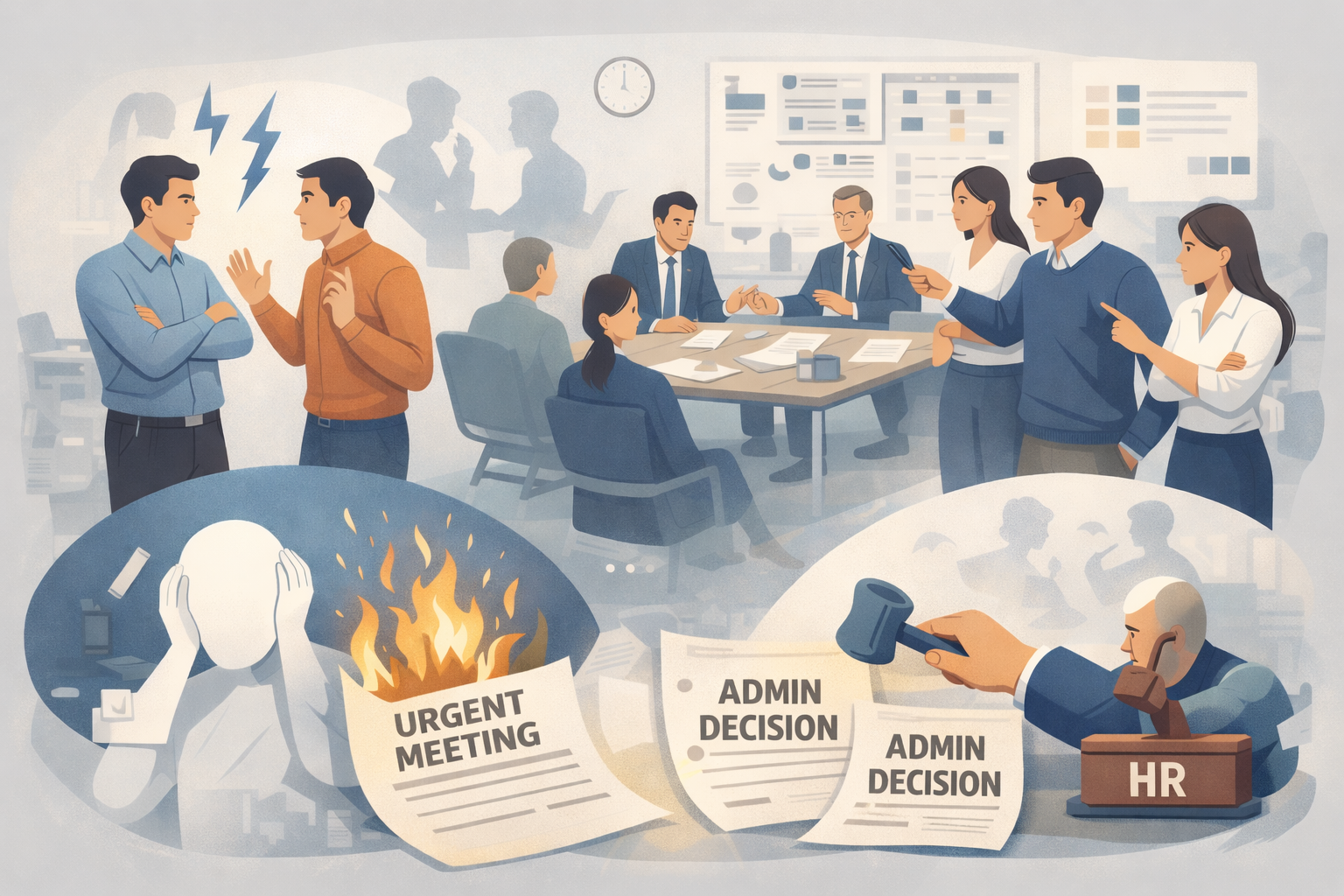 ORIS Solutions - Xung đột trong môi trường công sở