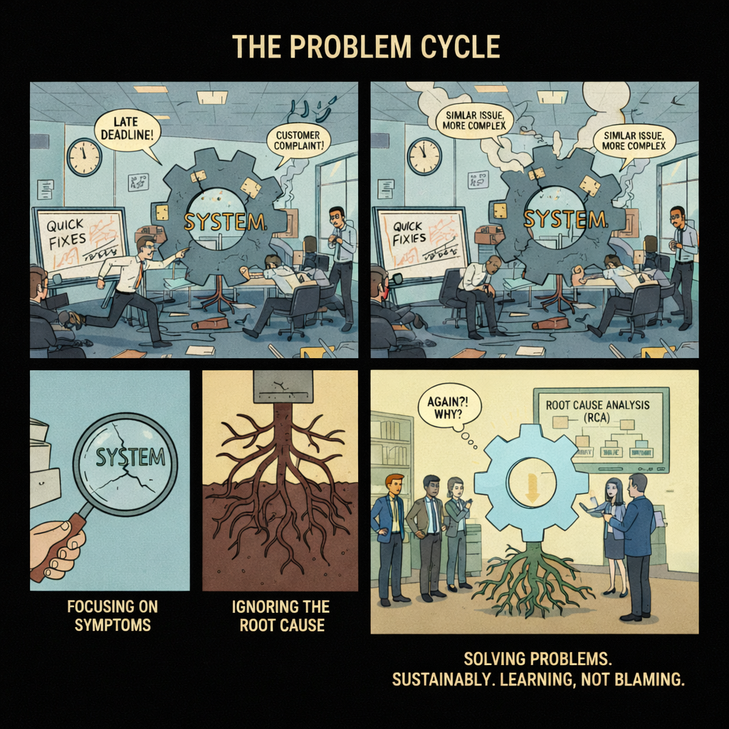 ORIS Solutions - Vòng lặp vấn đề và giải pháp RCA