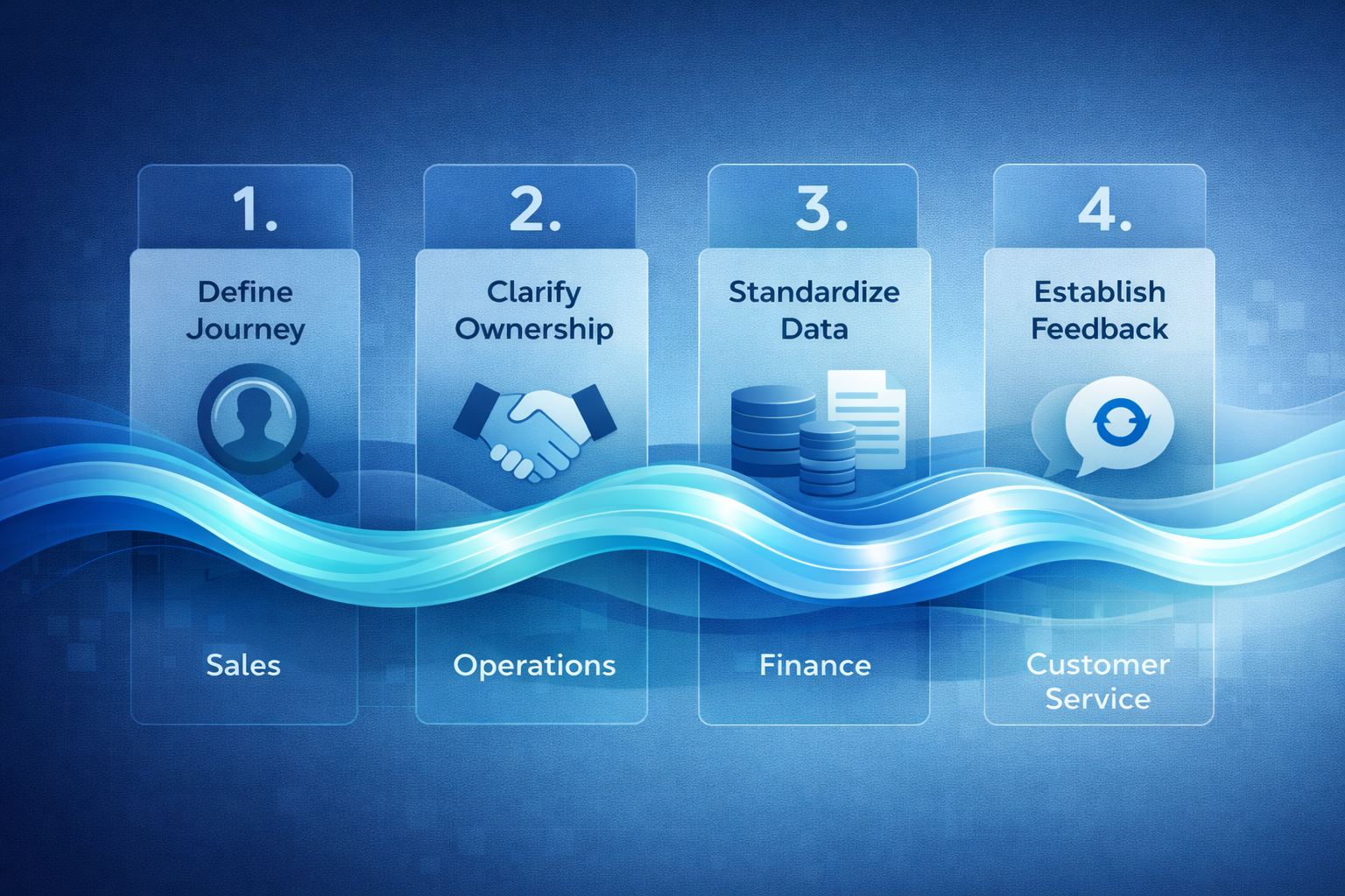 ORIS Solutions - Mô hình 4 bước vận hành End-to-End Customer Journey