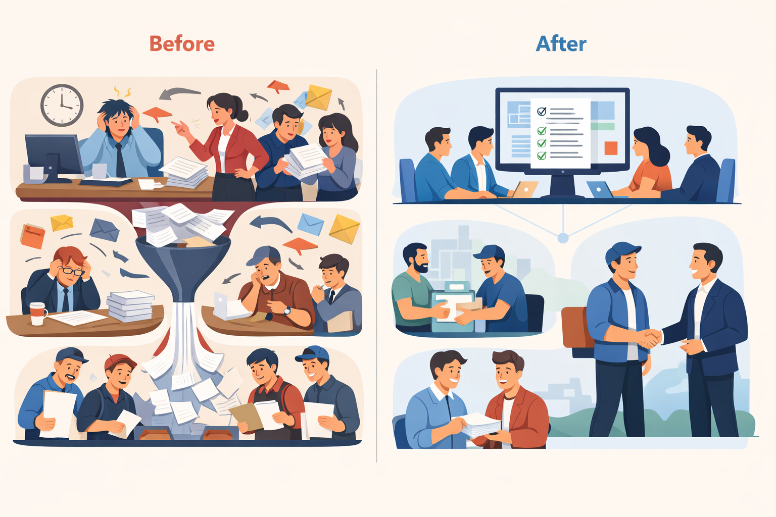 ORIS Solutions - Trước và sau cải tiến quy trình RCA